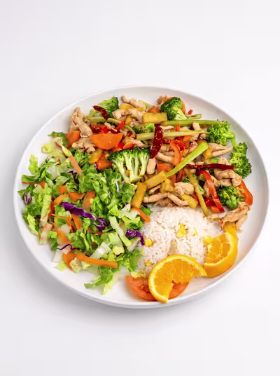 Pollo con Vegetales